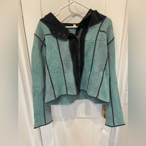 NWT Free People One Super Cute & Trendy Hoodie Top!
